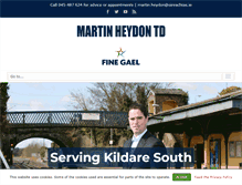 Tablet Screenshot of martinheydon.com